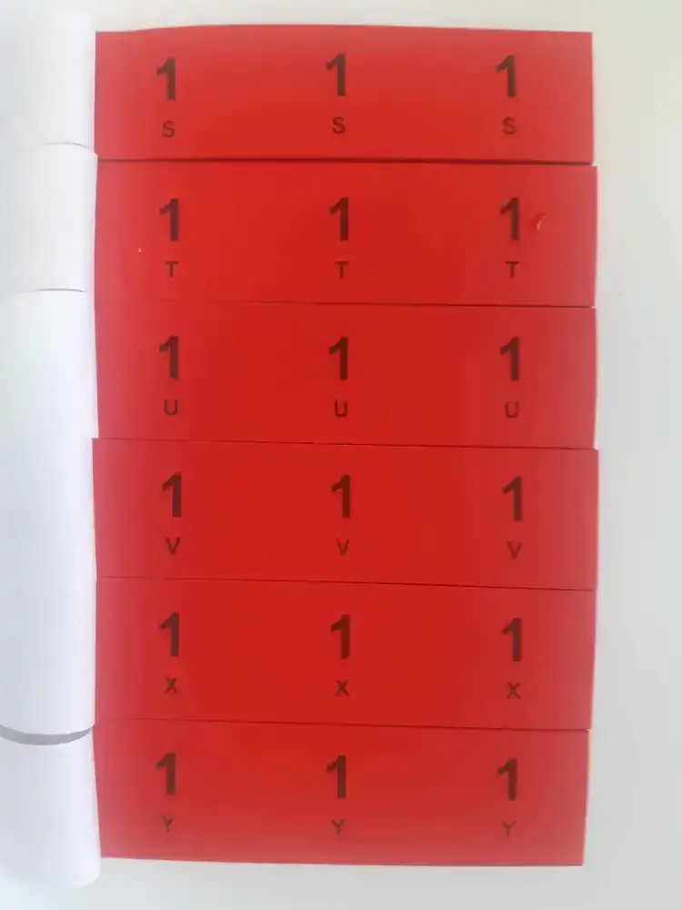 Tombolový lístok - 2 x (balenie 120 rôznych blokov)