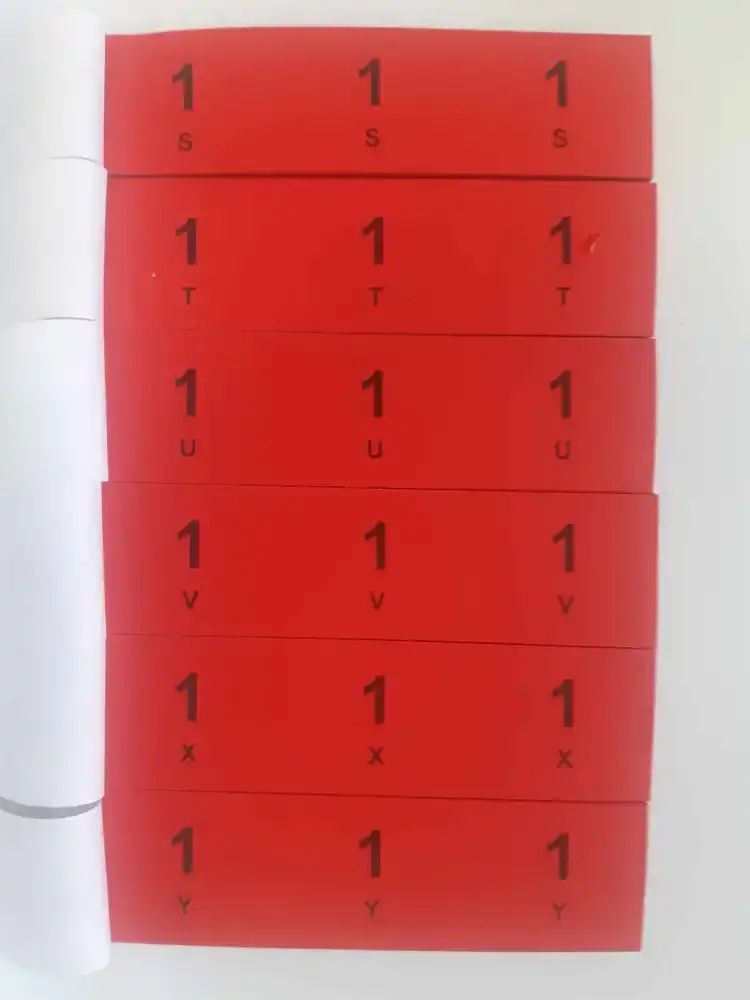 Tombolový lístok - (balenie 120 rôznych blokov)