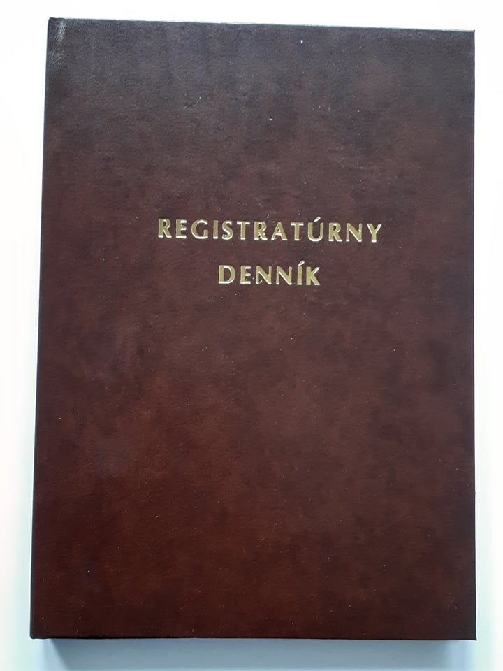 Registratúrny denník - ROZŠÍRENÝ - 13 stĺpcový 60 listový